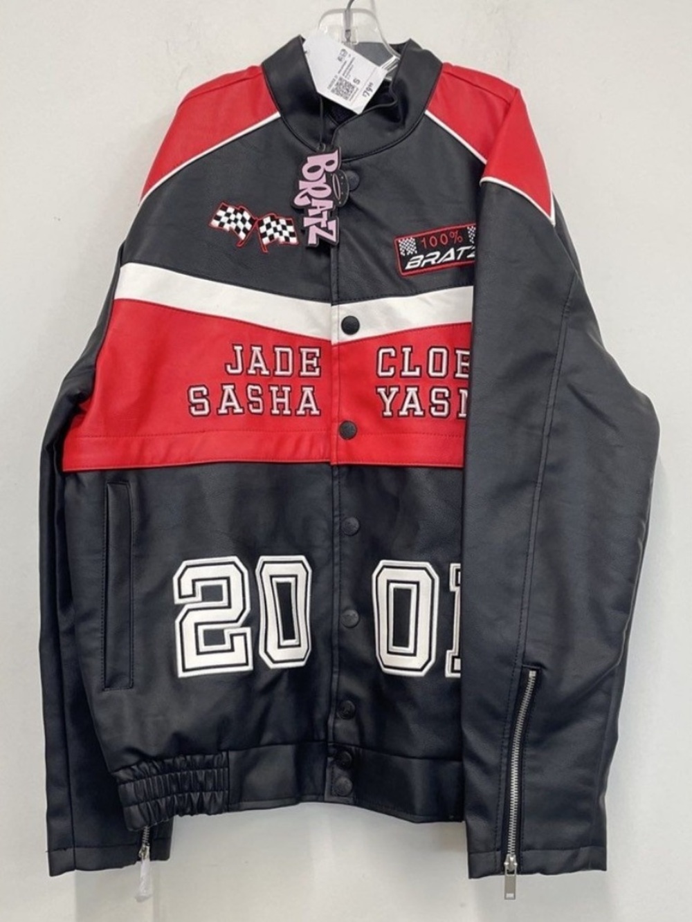 F21 BRATZ MOTO BOMBER JACKET - Picture 2 of 14